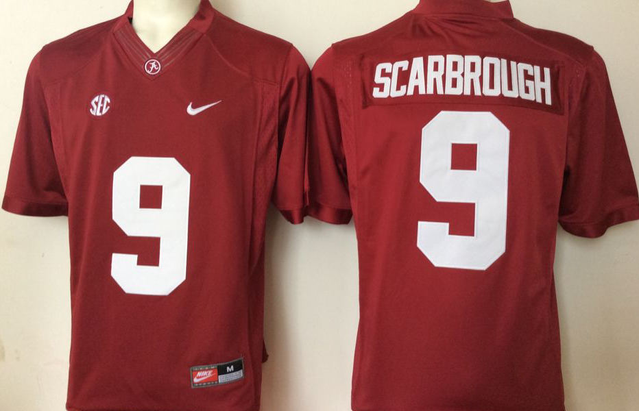 NCAA Men Alabama Crimson Tide 9 Bo Scarbrough